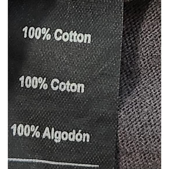 Anvil Dark Gray White Winter Is Here T Shirt Large Lightweight Soft Stretch - Picture 4 of 4